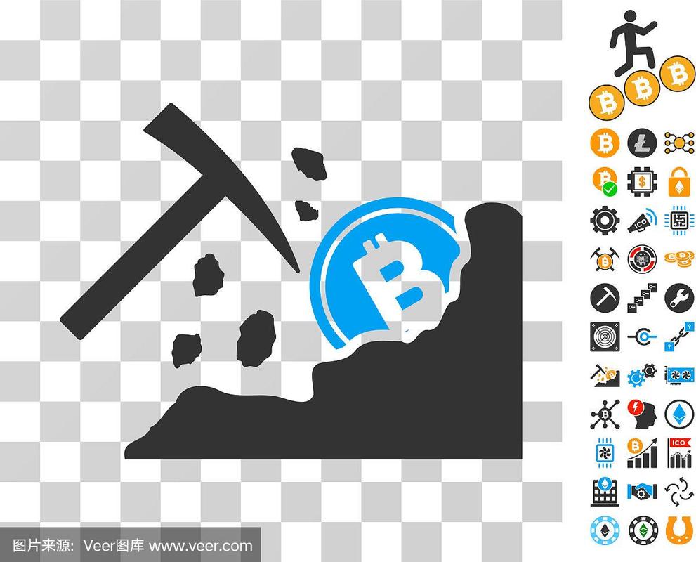 Close-up of a Bitcoin mining rig
